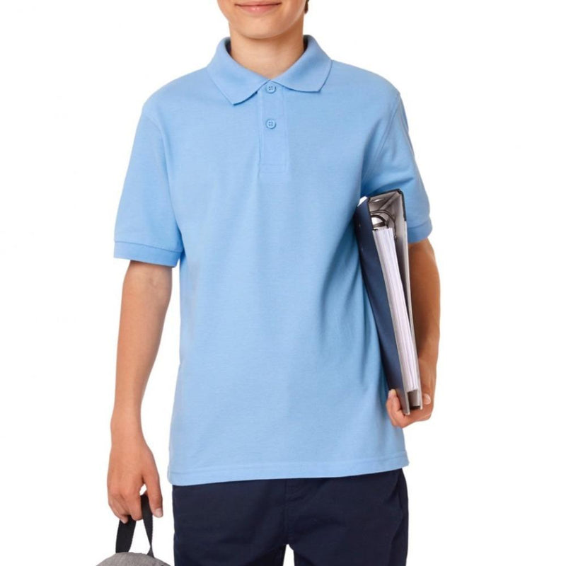 Kids´ Polo Safran » T-Shirt Druck & Stick vom Profi