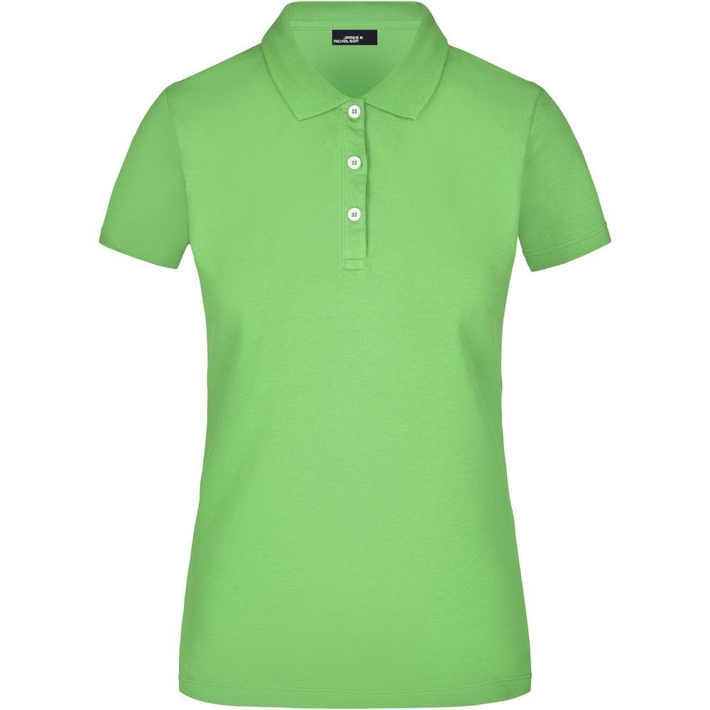 Ladies' Elastic Piqué Polo » T-Shirt Druck & Stick vom Profi