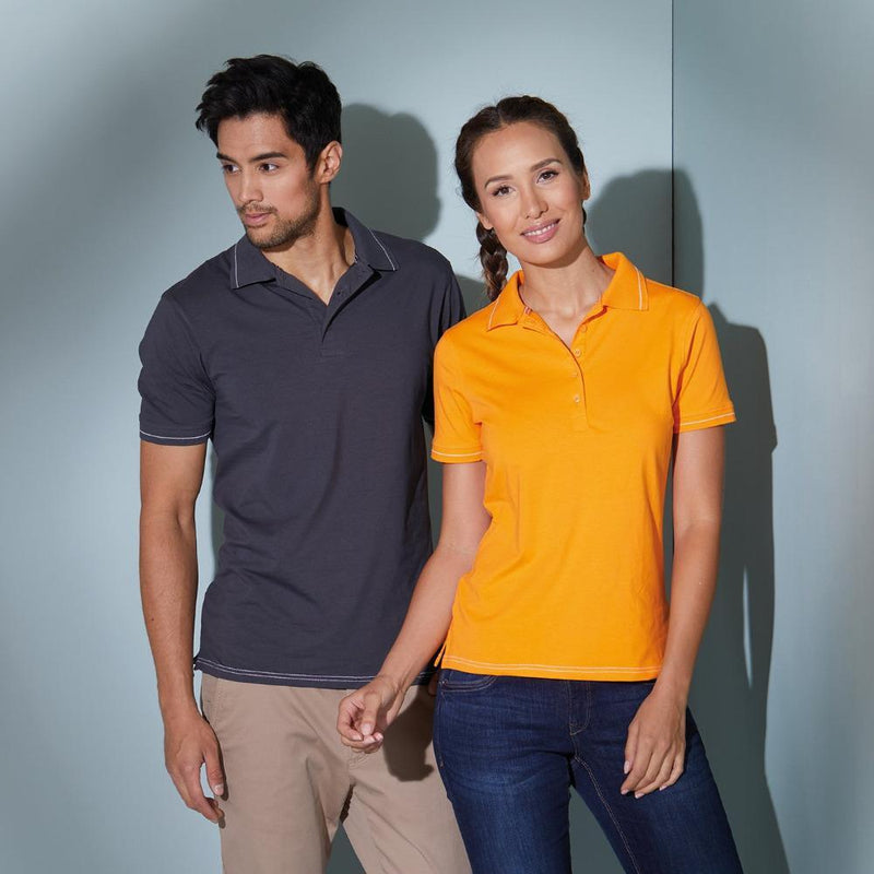 Ladies' Elastic Polo » T-Shirt Druck & Stick vom Profi