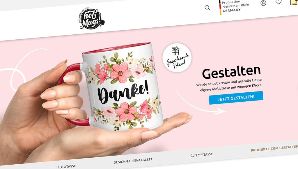 Tassen bedrucken bei HotMugs®