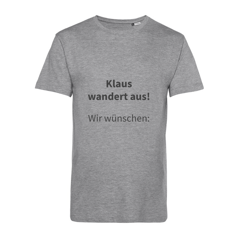 #Organic E150 T-Shirt | DIY