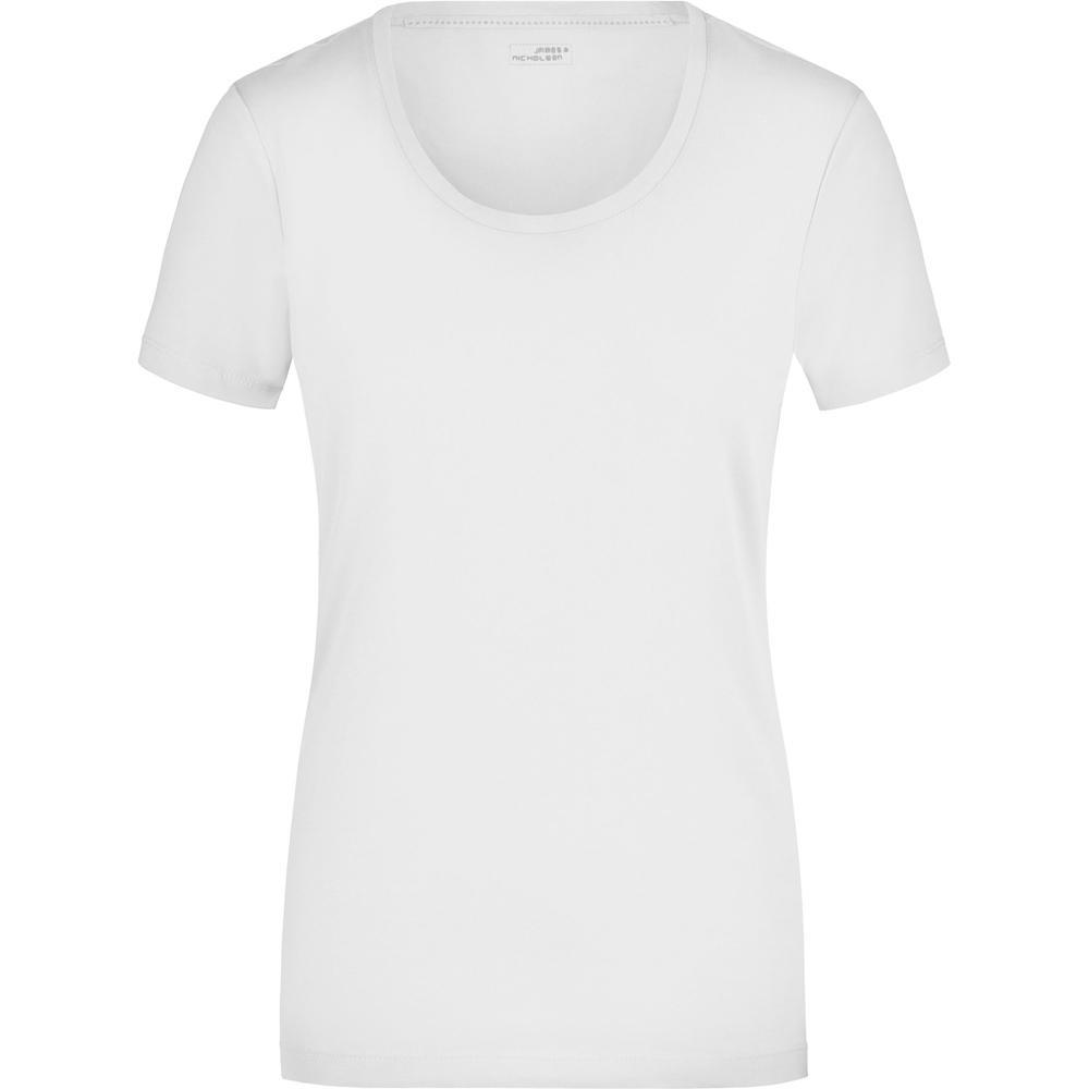 Ladies' Stretch Round-T » T-Shirt Druck & Stick vom Profi