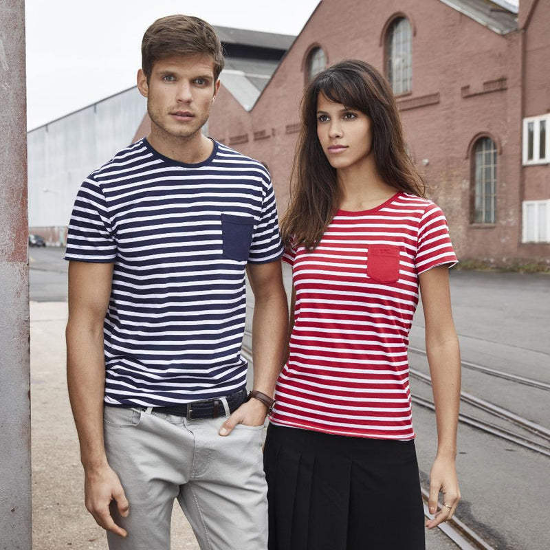 Ladies' T-Shirt Striped » T-Shirt Druck & Stick vom Profi