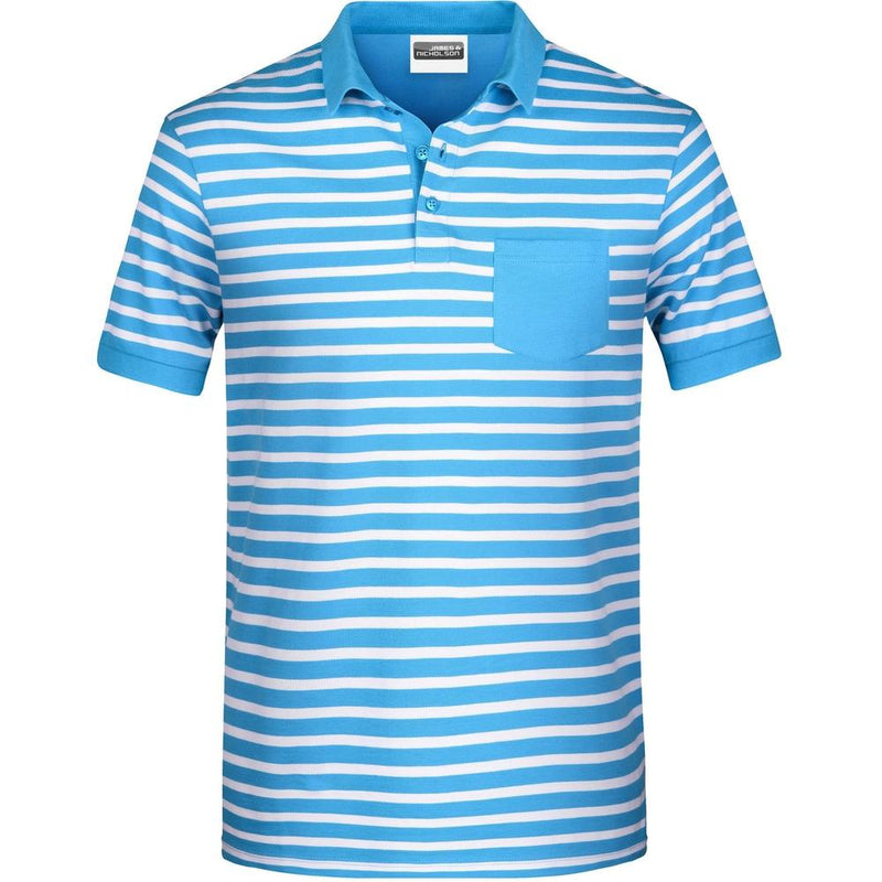 Men's Polo Striped » T-Shirt Druck & Stick vom Profi
