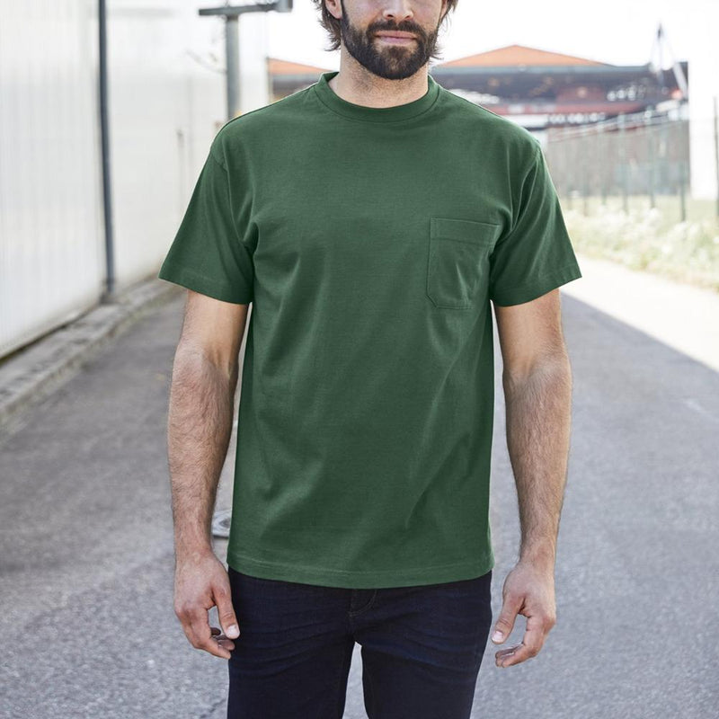 Men's Round-T Pocket » T-Shirt Druck & Stick vom Profi