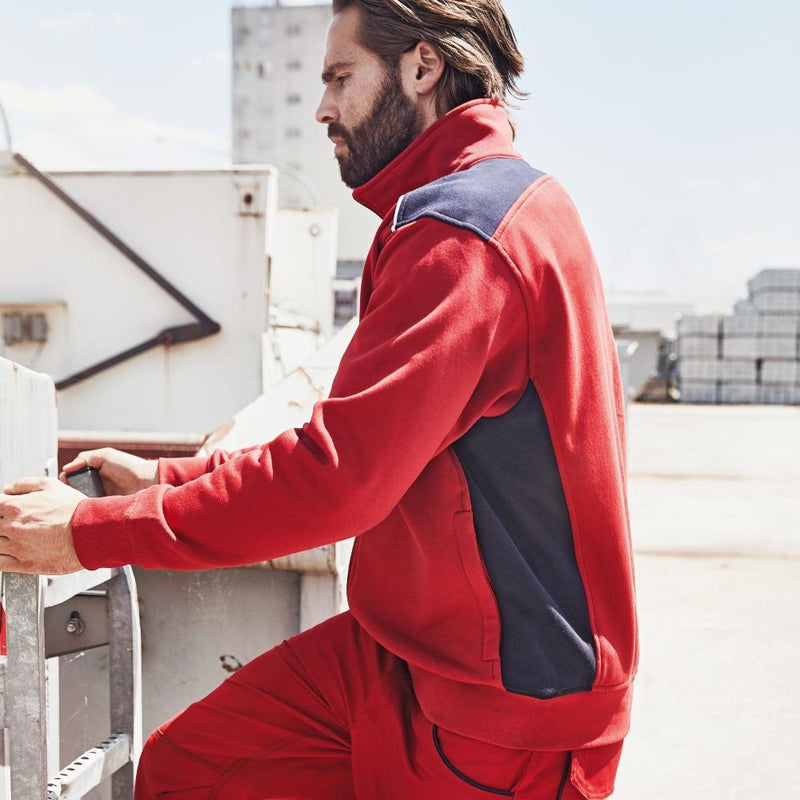 Men's Workwear Sweat Jacket - COLOR - » T-Shirt Druck & Stick vom Profi