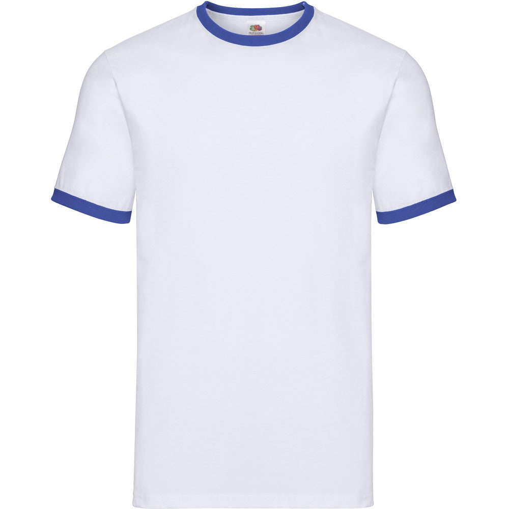 Ringer Tee T Shirt Druck Stick vom Profi T Shirt Buddies