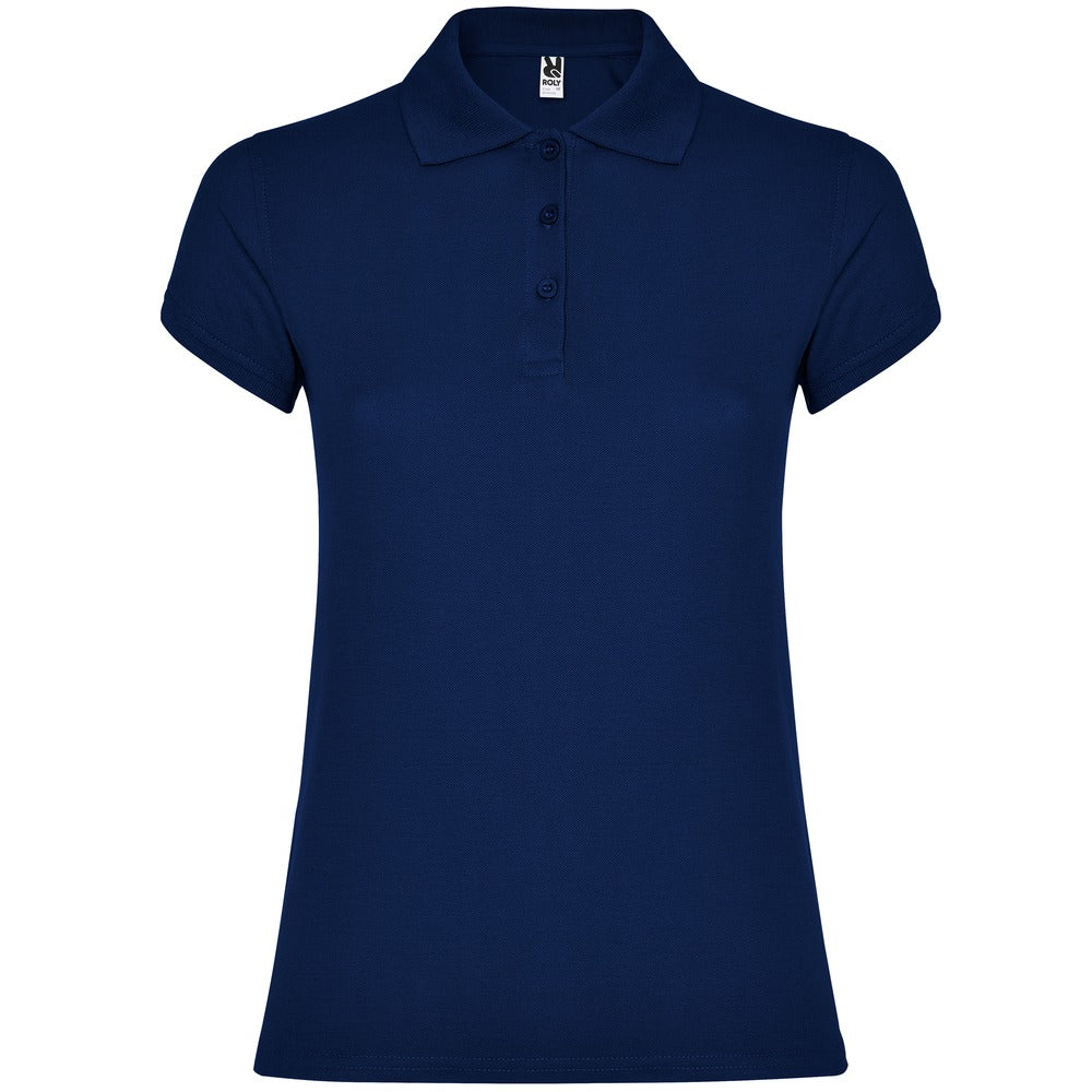 Women s Star Poloshirt T Shirt Druck Stick vom Profi T Shirt Buddies